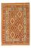Kelim-tæppe - orientalsk - 206 x 141 cm - flerfarvet