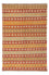 Kelim-tæppe - orientalsk - 195 x 137 cm - flerfarvet
