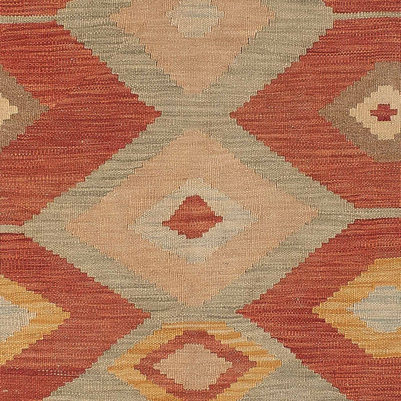 Kelim Carpet - Splash - 192 x 126 cm - flerfarvet