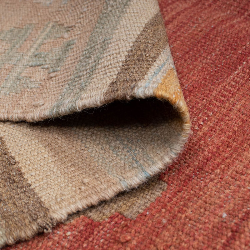 Kelim Carpet - Splash - 192 x 126 cm - flerfarvet