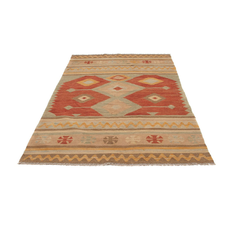 Kelim Carpet - Splash - 192 x 126 cm - flerfarvet