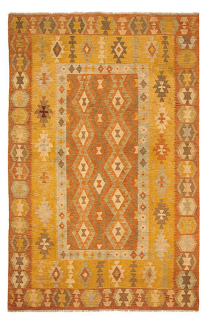 Kelim Carpet - Splash - 294 x 200 cm - flerfarvet