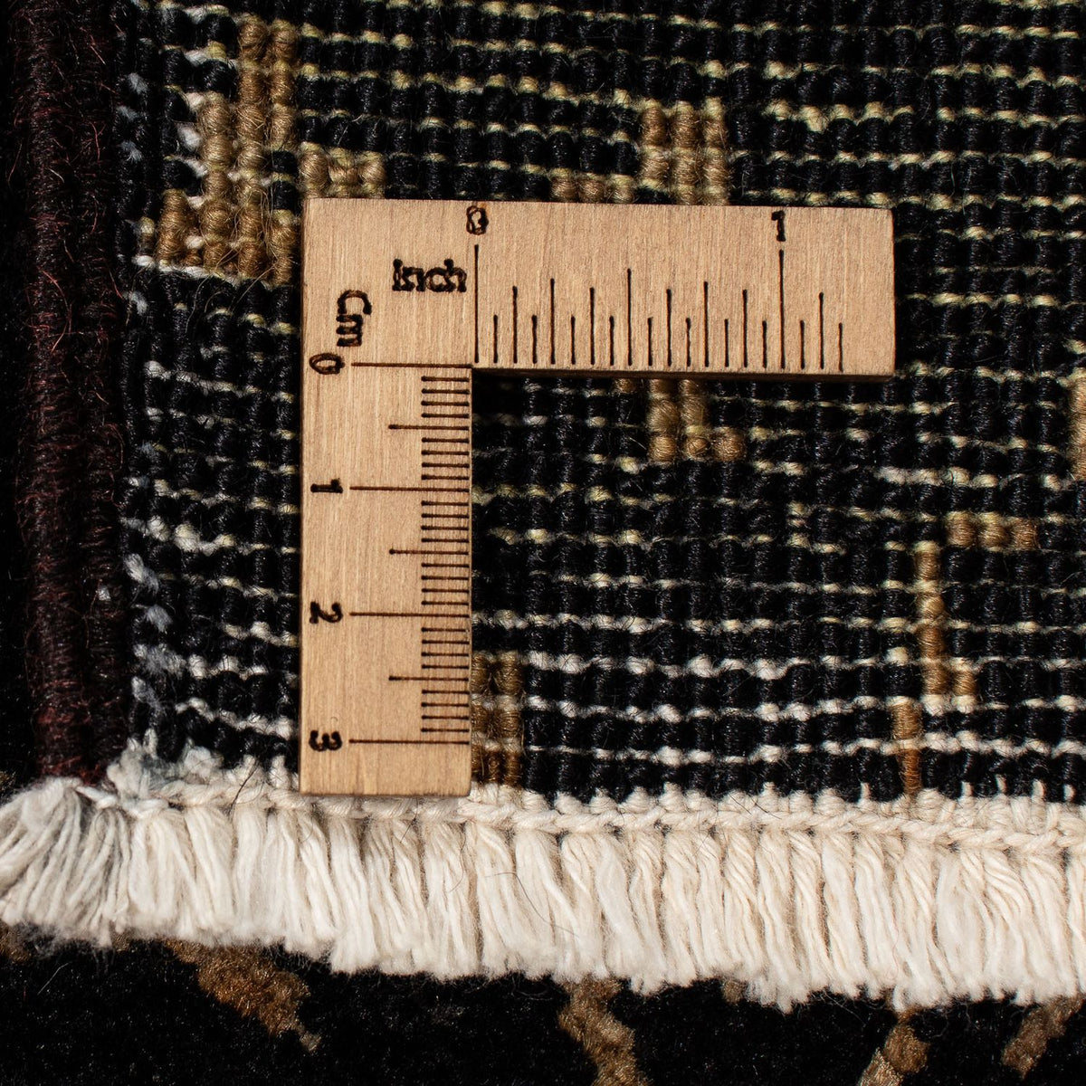 Orientalsk tæppe - 350 x 246 cm - mørkeblå