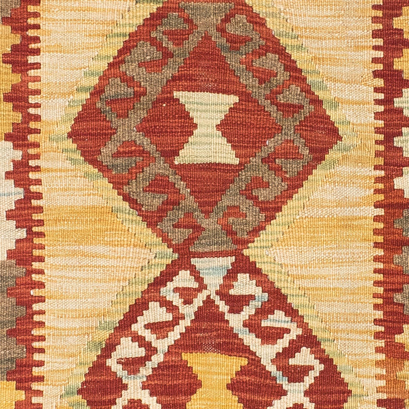 Løber Kelim-tæppe - orientalsk - 196 x 78 cm - beige