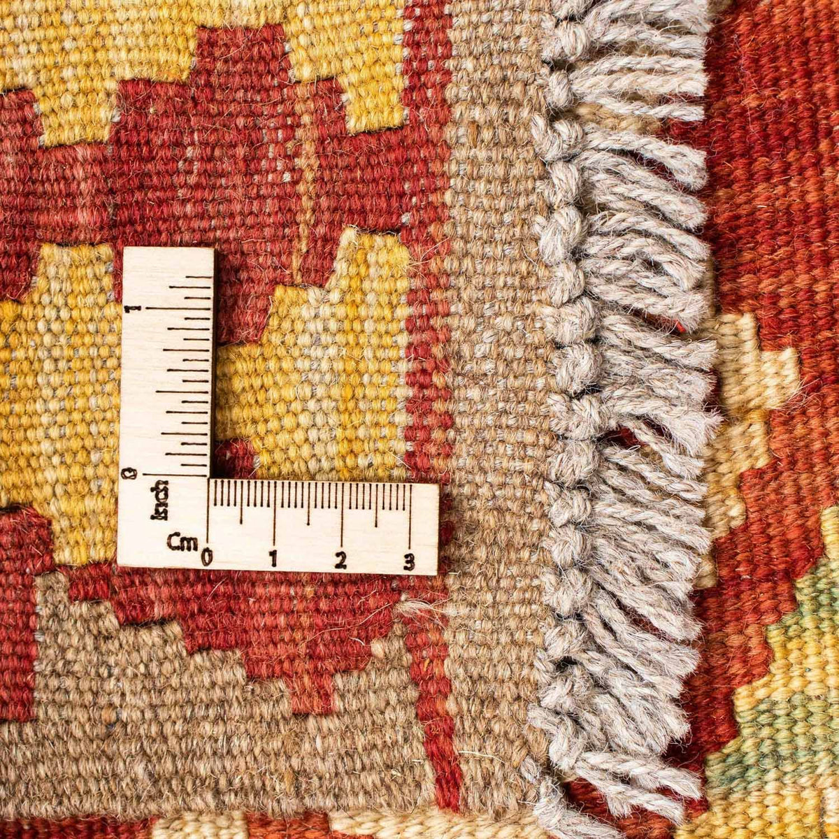 Løber Kelim-tæppe - orientalsk - 196 x 78 cm - beige