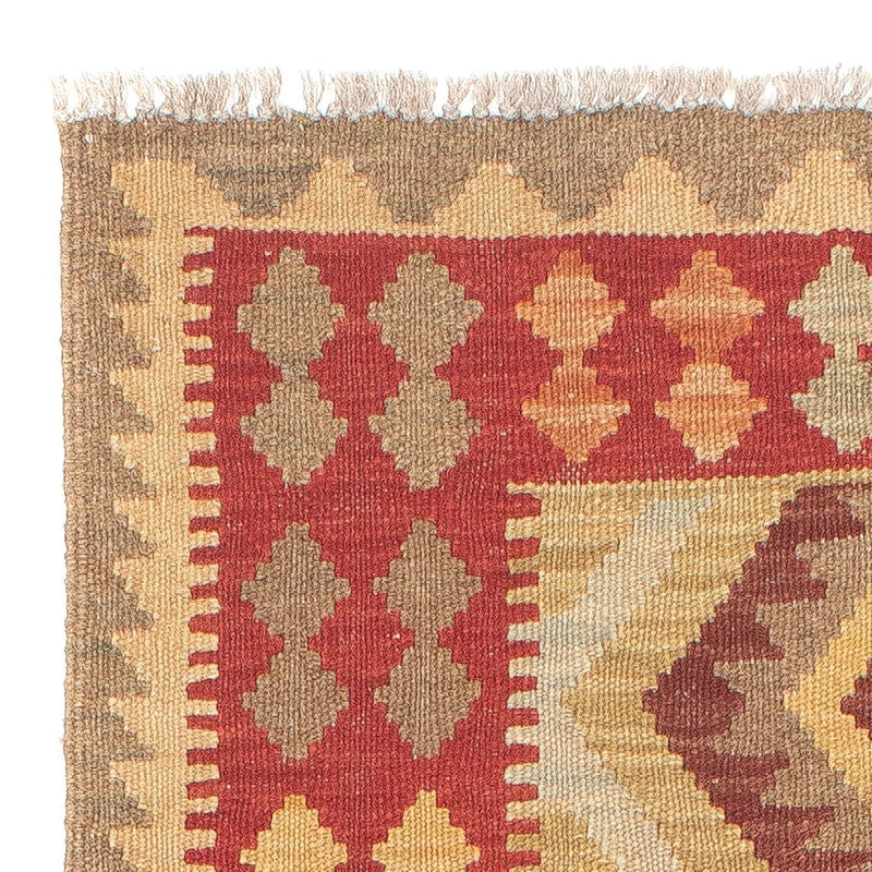 Løber Kelim Carpet - Splash - 194 x 69 cm - flerfarvet