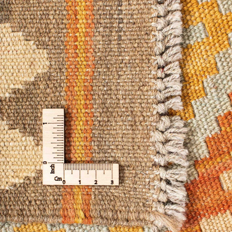 Løber Kelim-tæppe - orientalsk - 202 x 76 cm - beige
