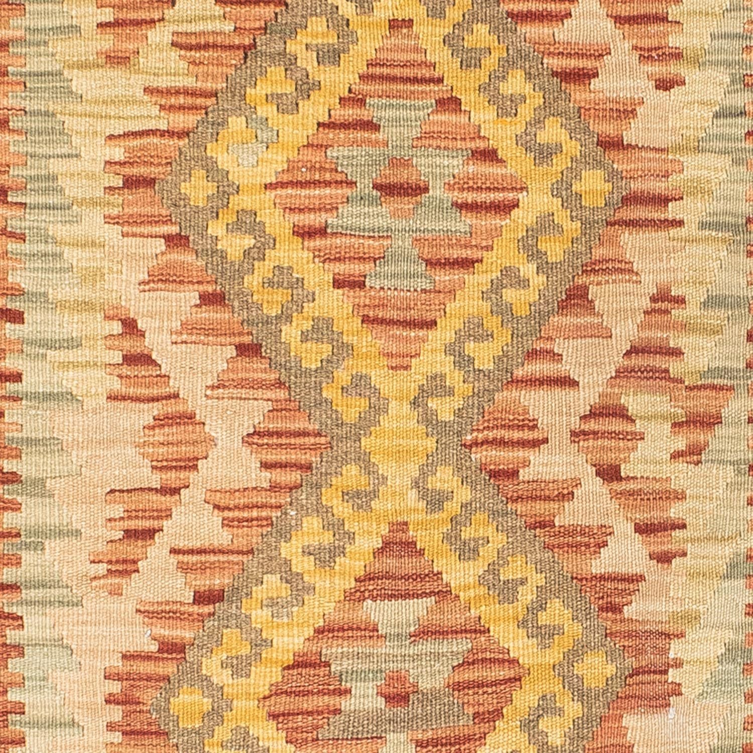 Løber Kelim-tæppe - orientalsk - 197 x 72 cm - beige