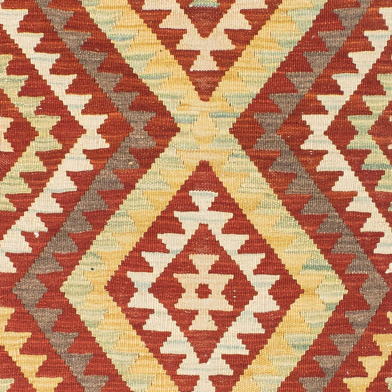 Løber Kelim-tæppe - orientalsk - 214 x 82 cm - rust
