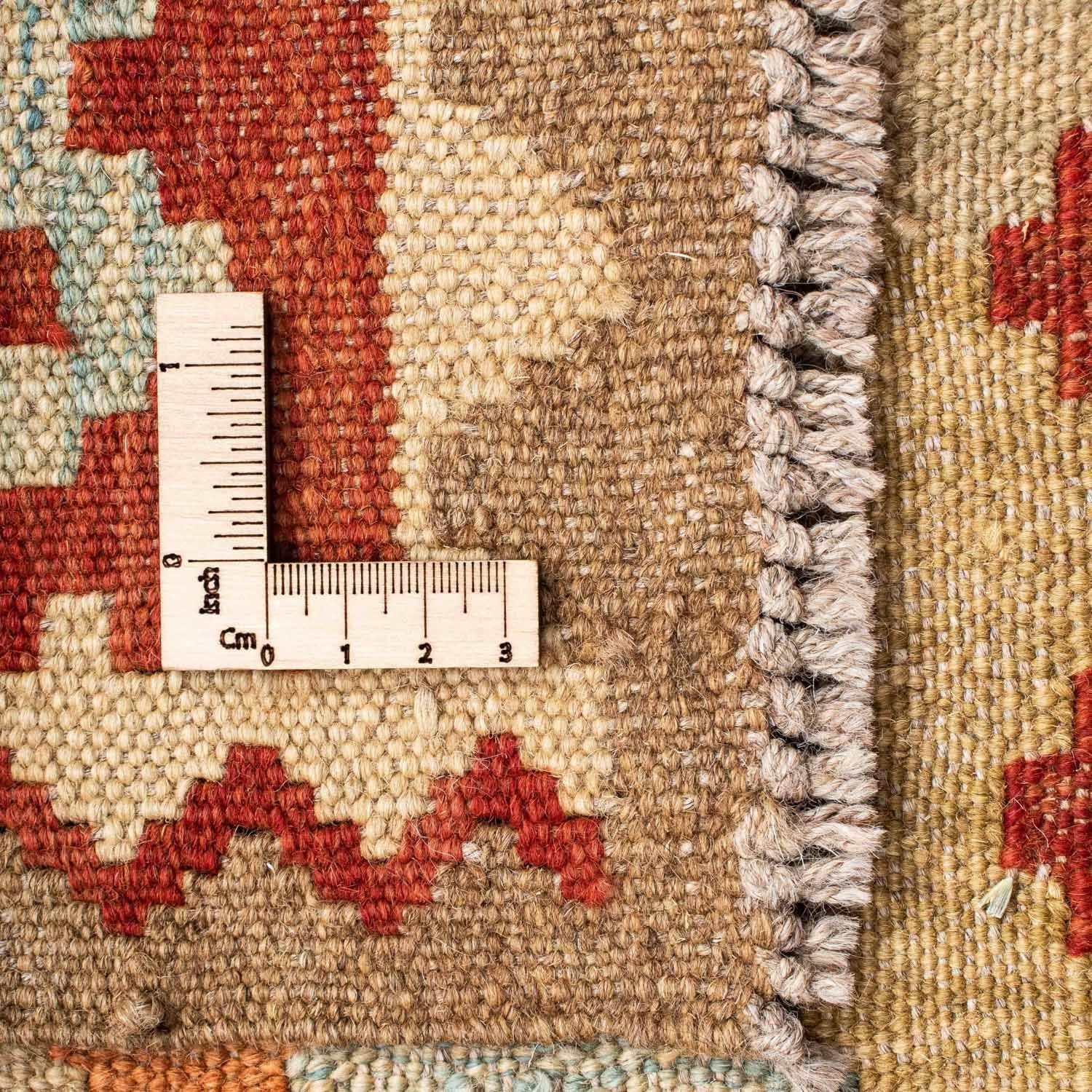 Løber Kelim-tæppe - orientalsk - 200 x 75 cm - beige