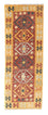 Løber Kelim-tæppe - orientalsk - 202 x 72 cm - flerfarvet