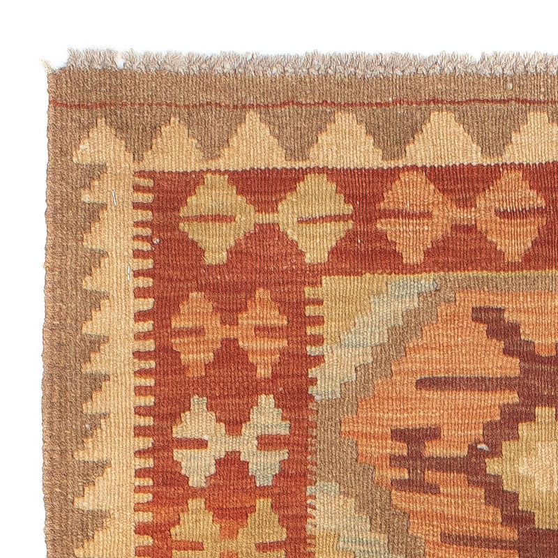 Løber Kelim Carpet - Splash - 203 x 68 cm - flerfarvet