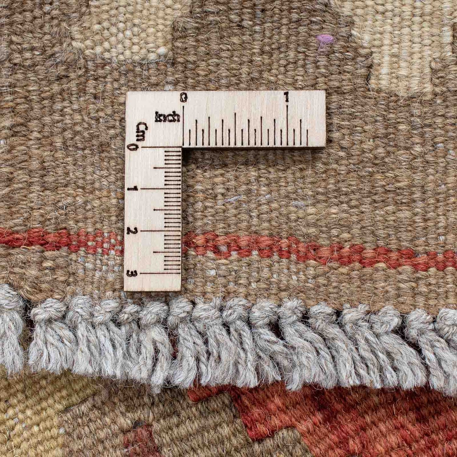 Løber Kelim Carpet - Splash - 203 x 68 cm - flerfarvet