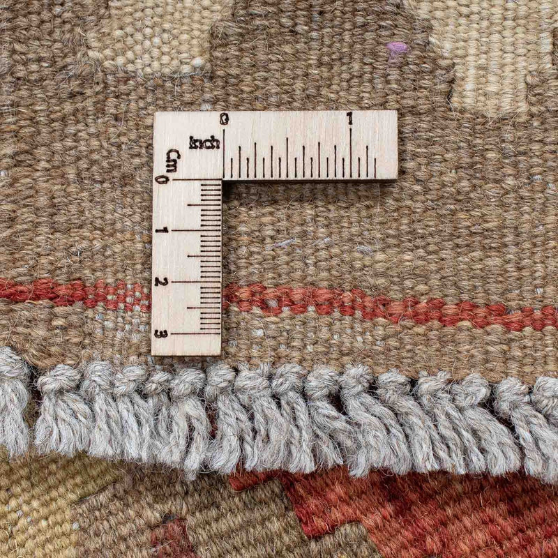 Løber Kelim Carpet - Splash - 203 x 68 cm - flerfarvet