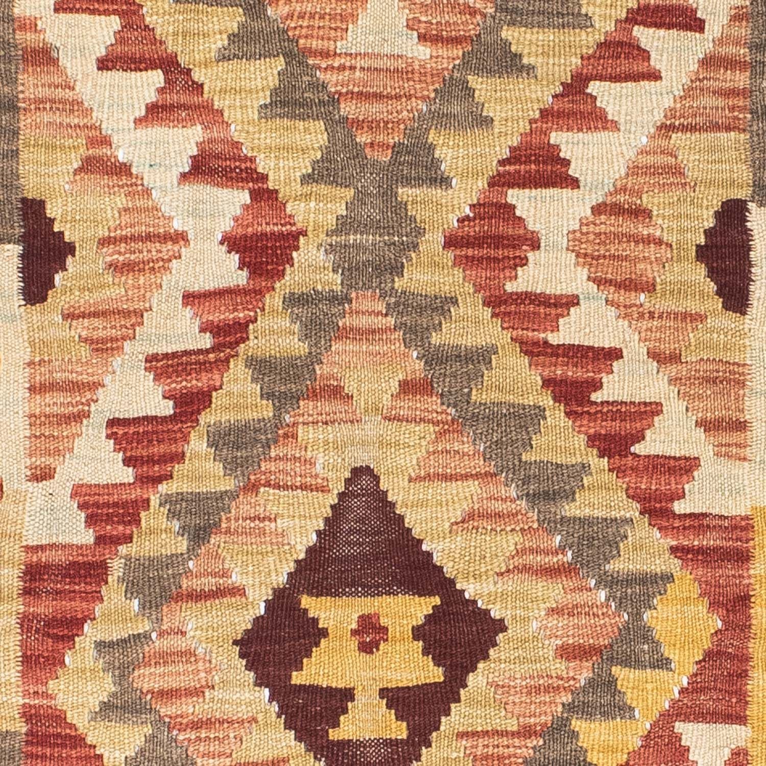 Løber Kelim-tæppe - orientalsk - 190 x 73 cm - flerfarvet