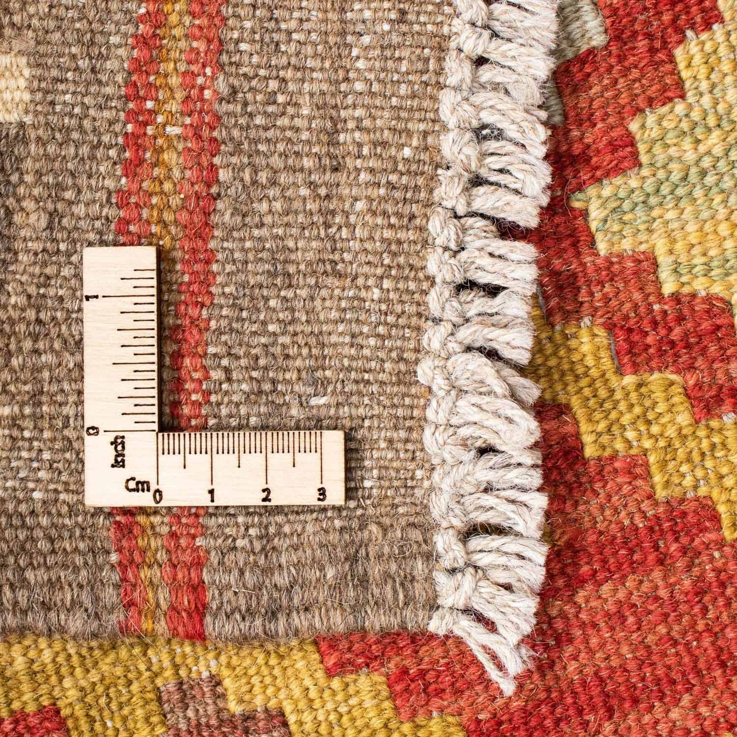 Løber Kelim-tæppe - orientalsk - 203 x 67 cm - rød