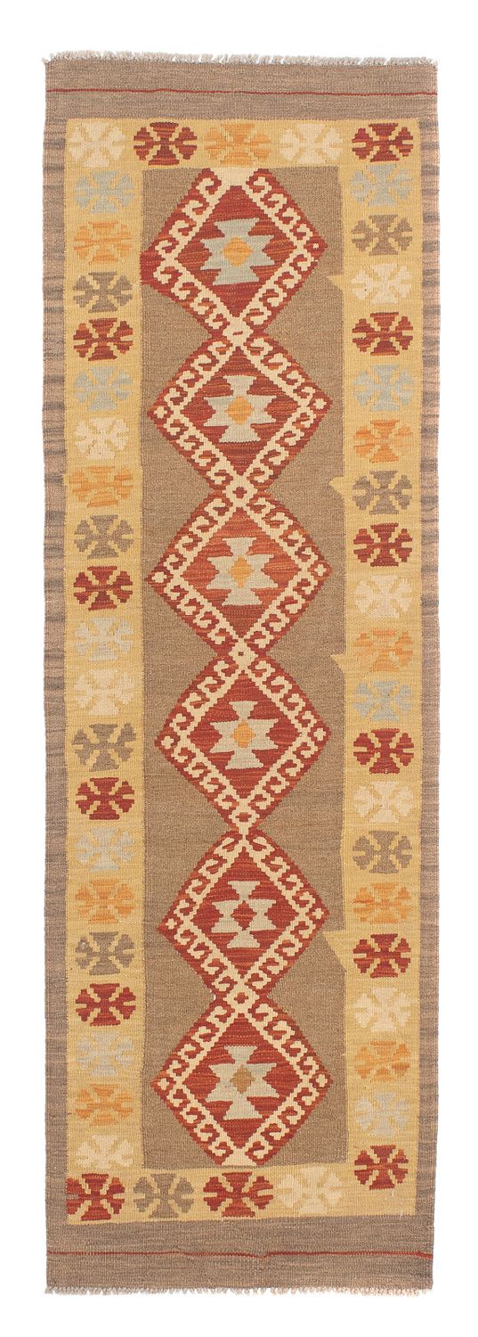 Løber Kelim Carpet - Splash - 195 x 62 cm - flerfarvet
