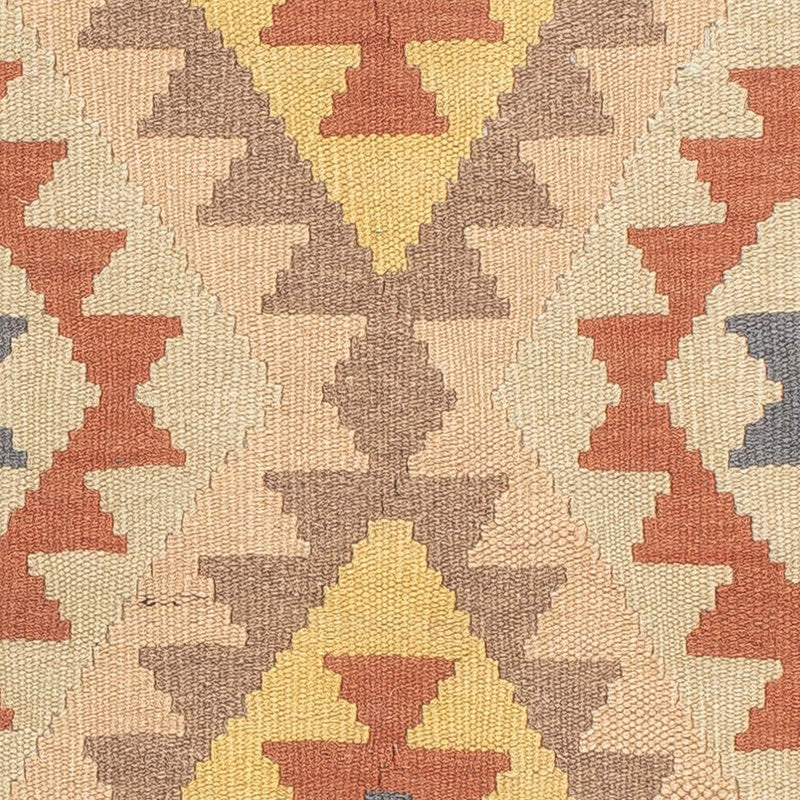 Løber Kelim Carpet - Splash - 200 x 62 cm - flerfarvet