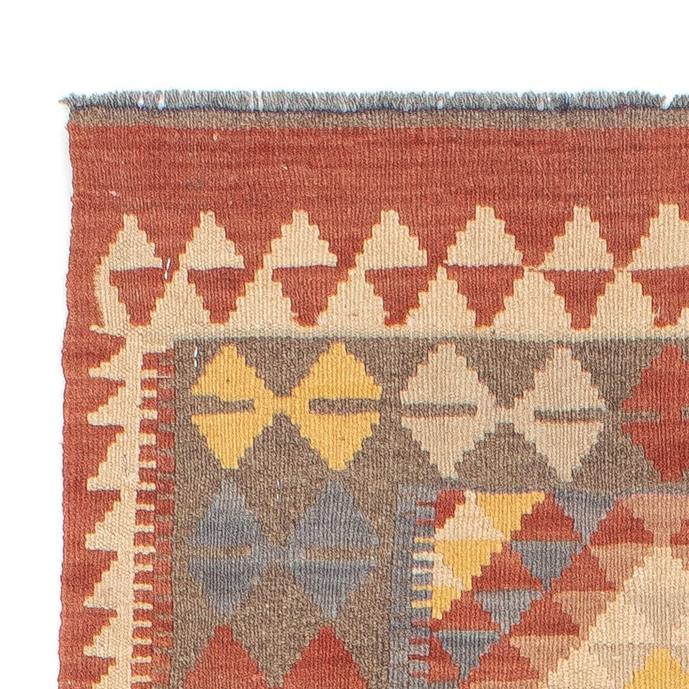 Kilim Maimana Tæppe 200x65cm - Uldtæppe