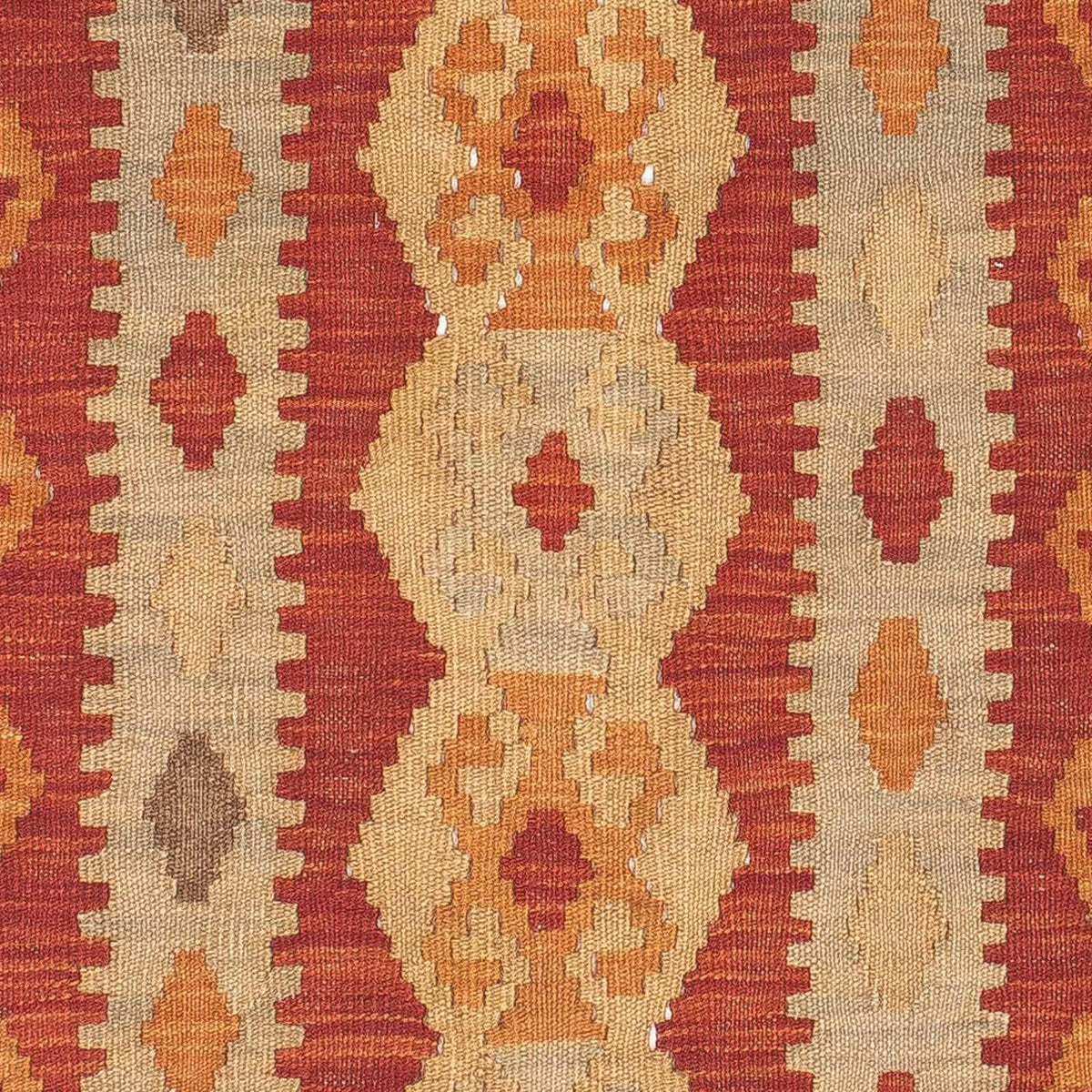 Løber Kelim Carpet - Splash - 196 x 63 cm - flerfarvet