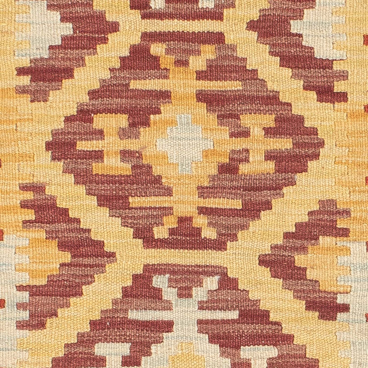Løber Kelim Carpet - Splash - 203 x 63 cm - flerfarvet