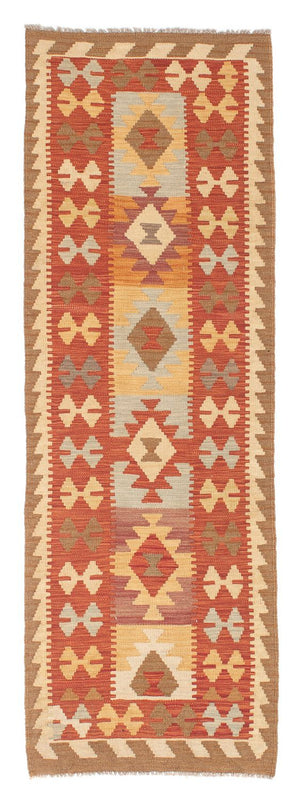 Løber Kelim Carpet - Splash - 198 x 62 cm - flerfarvet