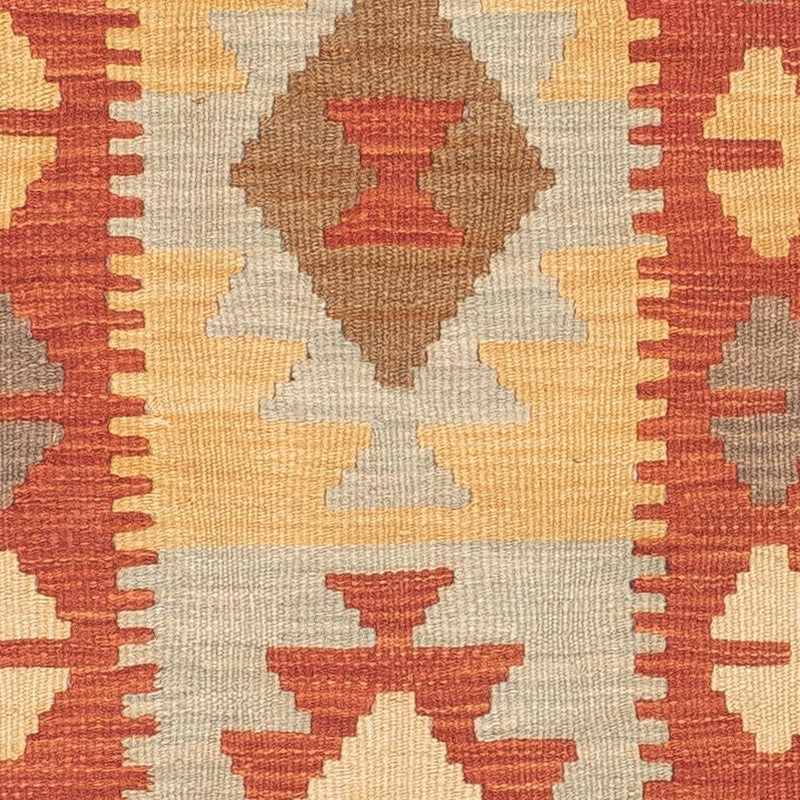 Løber Kelim Carpet - Splash - 198 x 62 cm - flerfarvet