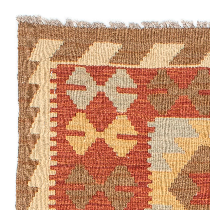 Løber Kelim Carpet - Splash - 198 x 62 cm - flerfarvet