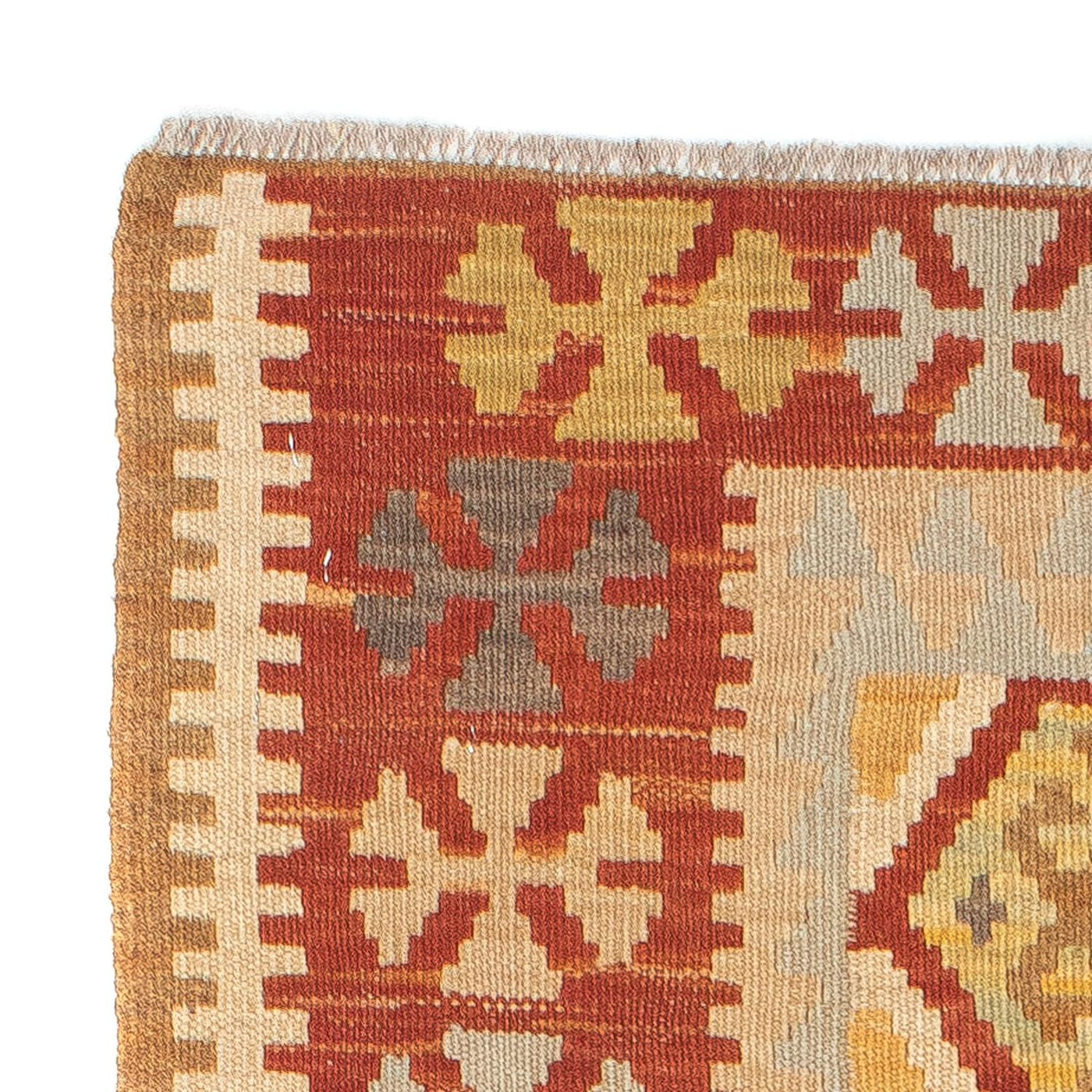 Kilim Maimana Tæppe 192x68cm - Uldtæppe