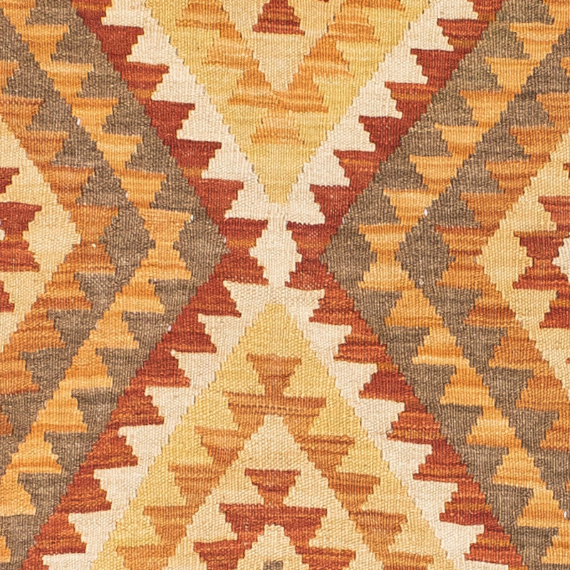 Løber Kelim-tæppe - orientalsk - 192 x 69 cm - lys brun