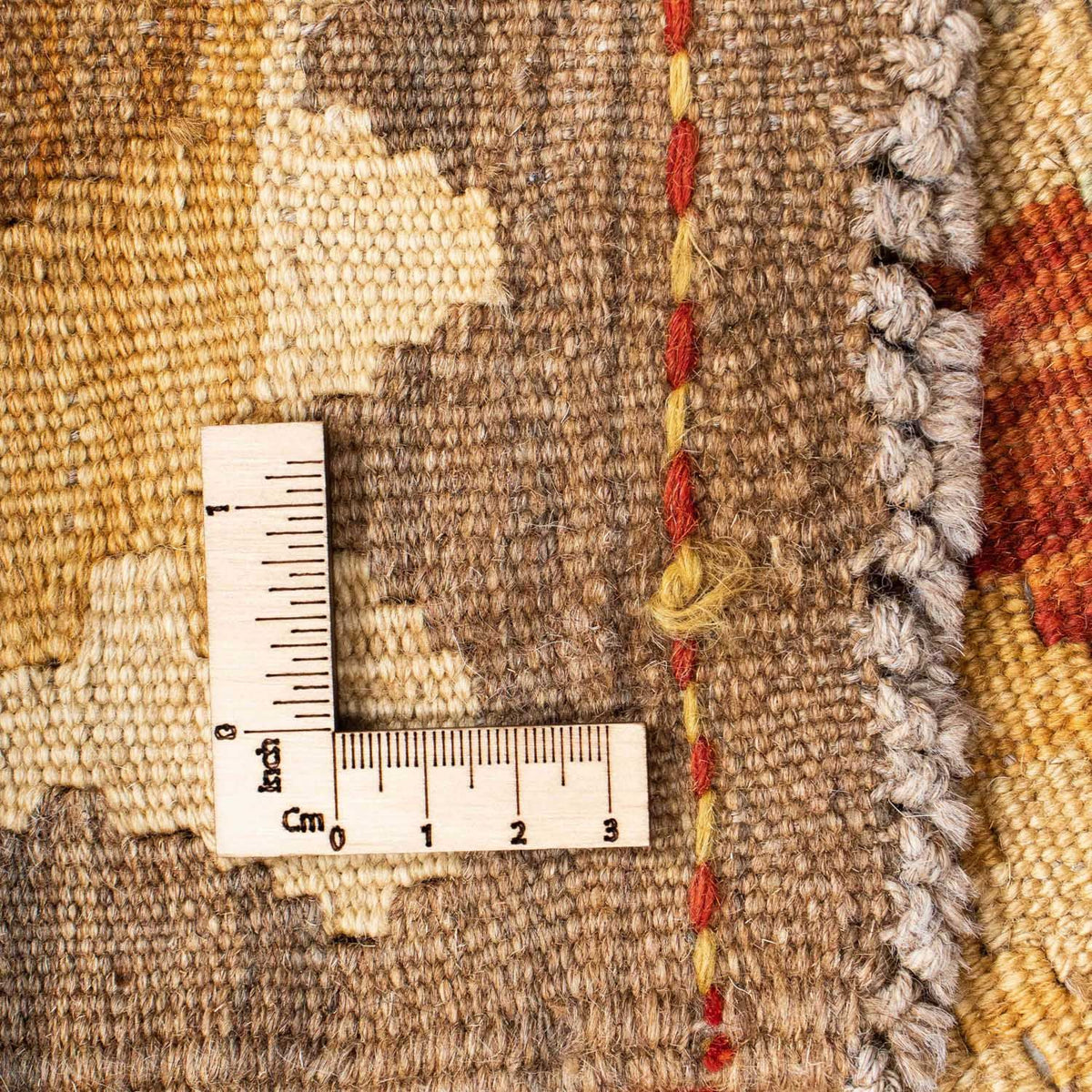 Løber Kelim-tæppe - orientalsk - 204 x 67 cm - beige