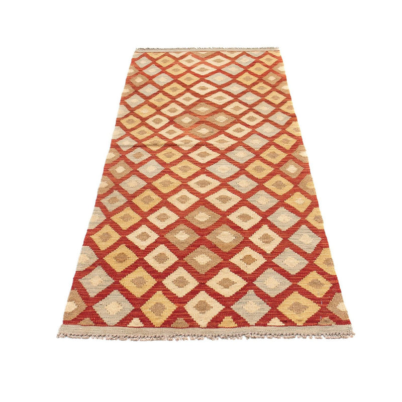 Løber Kelim Carpet - Splash - 185 x 69 cm - flerfarvet