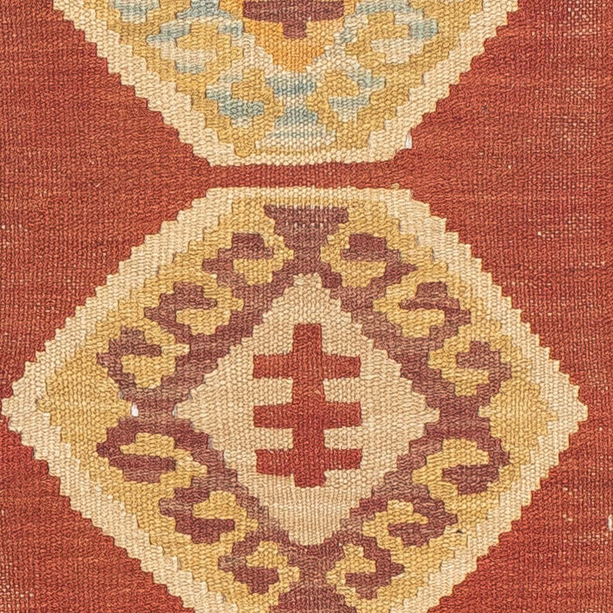 Løber Kelim Carpet - Splash - 192 x 63 cm - flerfarvet