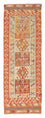 Løber Kelim Carpet - Splash - 194 x 65 cm - flerfarvet
