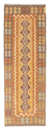 Løber Kelim Carpet - Splash - 192 x 67 cm - flerfarvet