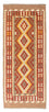 Løber Kelim-tæppe - orientalsk - 192 x 76 cm - rust