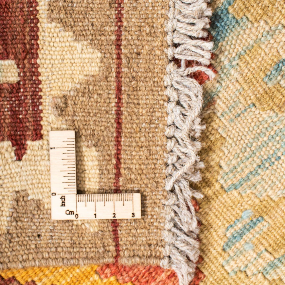 Løber Kelim-tæppe - orientalsk - 200 x 70 cm - beige