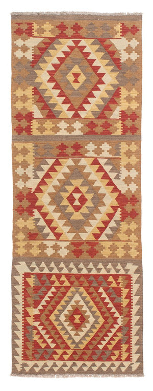 Løber Kelim Carpet - Splash - 193 x 68 cm - flerfarvet