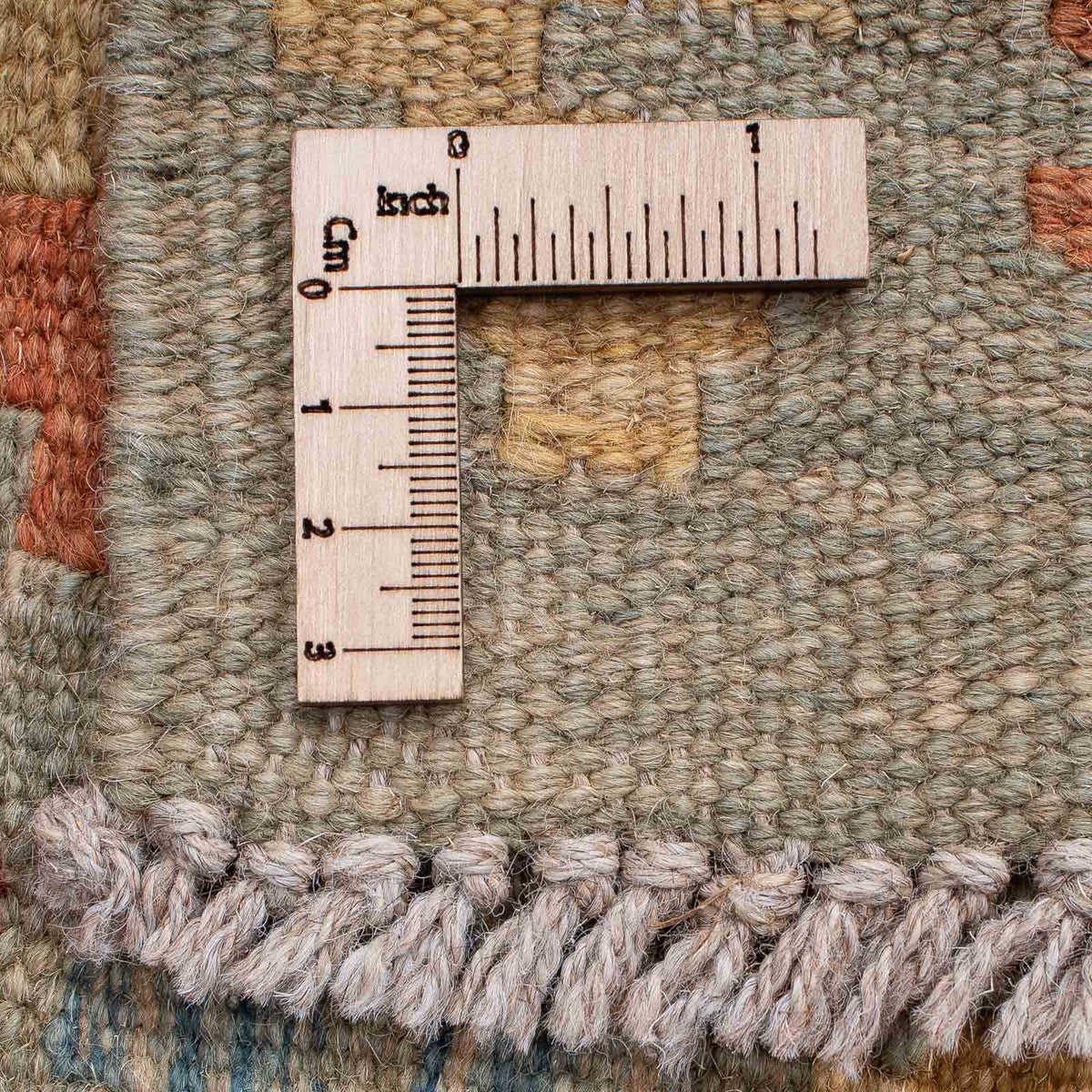 Løber Kelim Carpet - Splash - 199 x 64 cm - flerfarvet