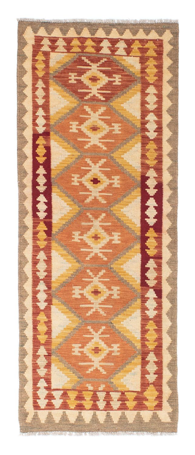 Løber Kelim-tæppe - orientalsk - 190 x 71 cm - beige