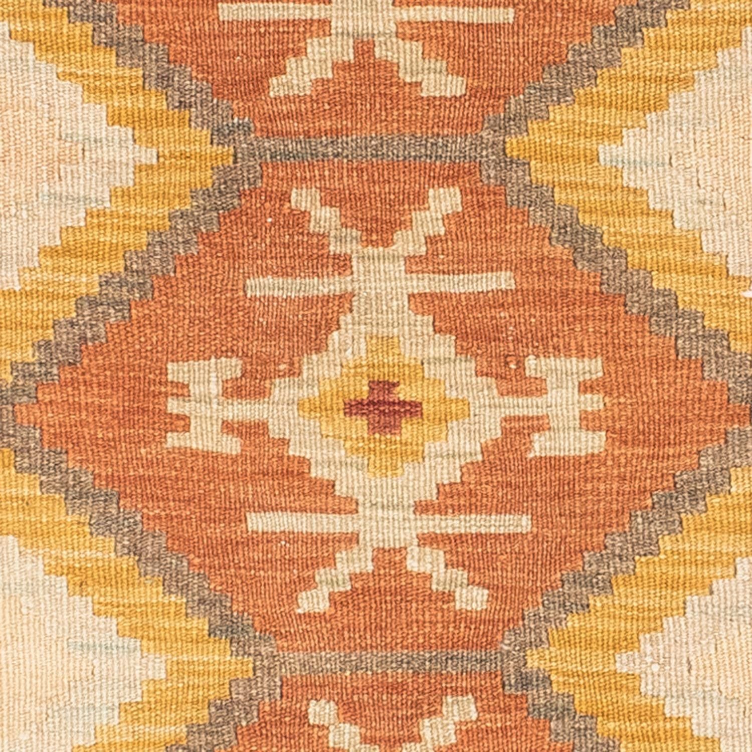 Løber Kelim-tæppe - orientalsk - 190 x 71 cm - beige