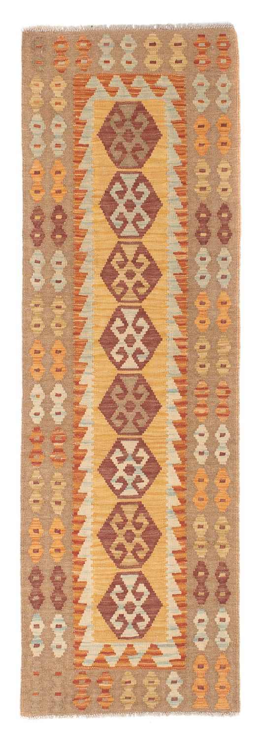 Løber Kelim Carpet - Splash - 204 x 65 cm - flerfarvet