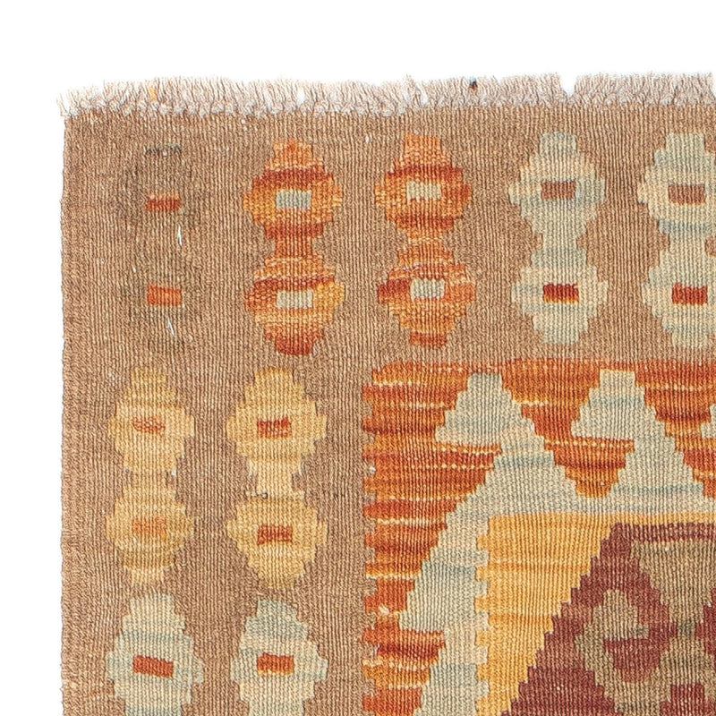 Løber Kelim Carpet - Splash - 204 x 65 cm - flerfarvet