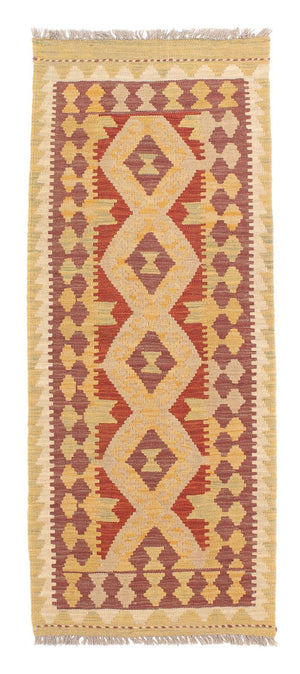 Løber Kelim Carpet - Splash - 152 x 61 cm - flerfarvet