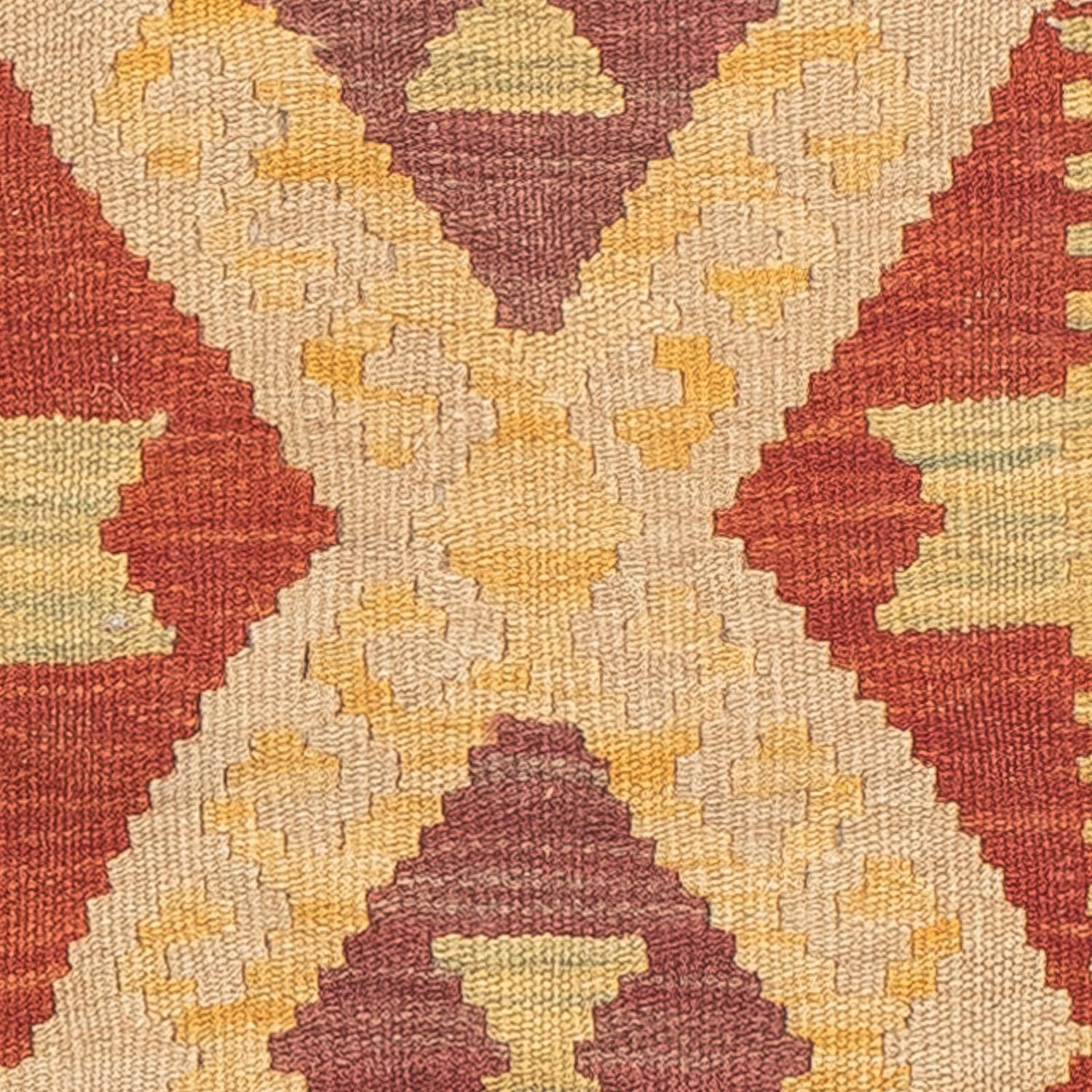 Løber Kelim Carpet - Splash - 152 x 61 cm - flerfarvet