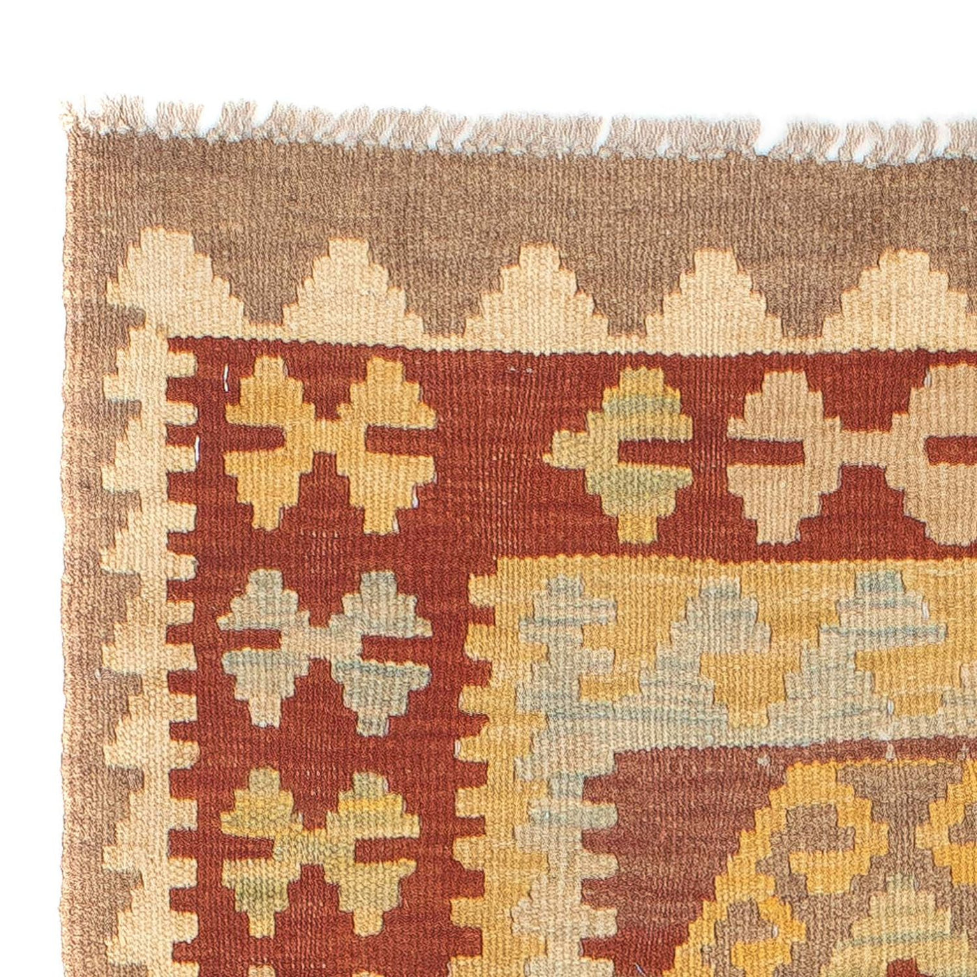 Kilim Maimana Tæppe 210x69cm - Uldtæppe