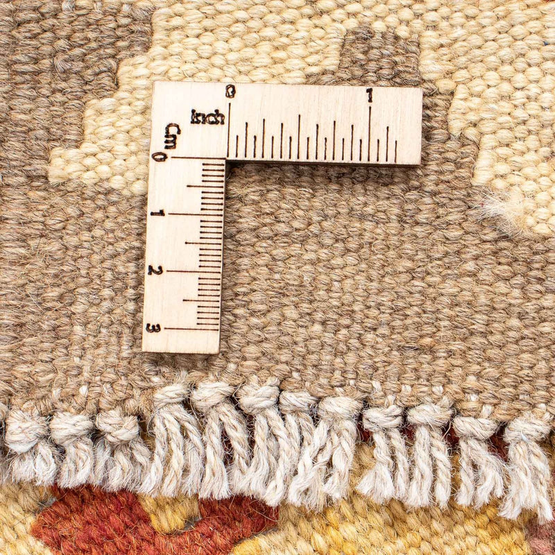 Løber Kelim Carpet - Splash - 210 x 69 cm - flerfarvet