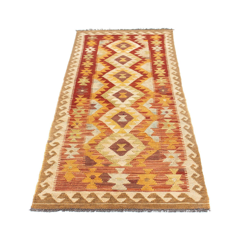Løber Kelim-tæppe - orientalsk - 198 x 73 cm - beige