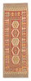 Løber Kelim Carpet - Splash - 193 x 64 cm - rust