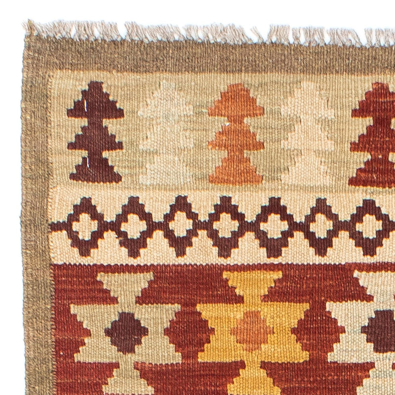 Løber Kelim-tæppe - orientalsk - 194 x 75 cm - flerfarvet
